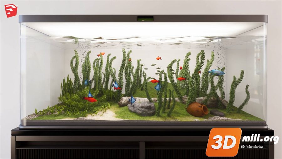 Aquarium Skp Files 